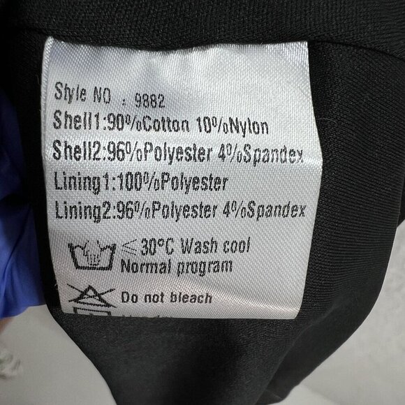 Ever Pretty Black Lace Satin Maxi Evening Gown Dress 8 Fairy Goth Minimalistic - Picture 15 of 16